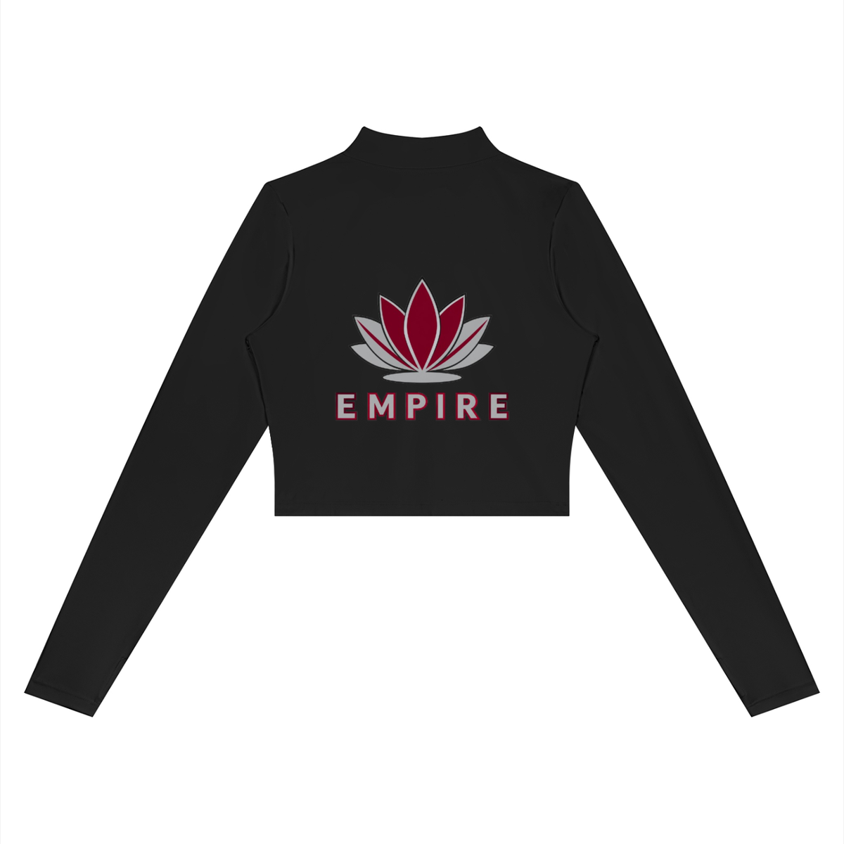 EMPIRE Women's Cropped Zip Sports Jacket — Empire Lotus