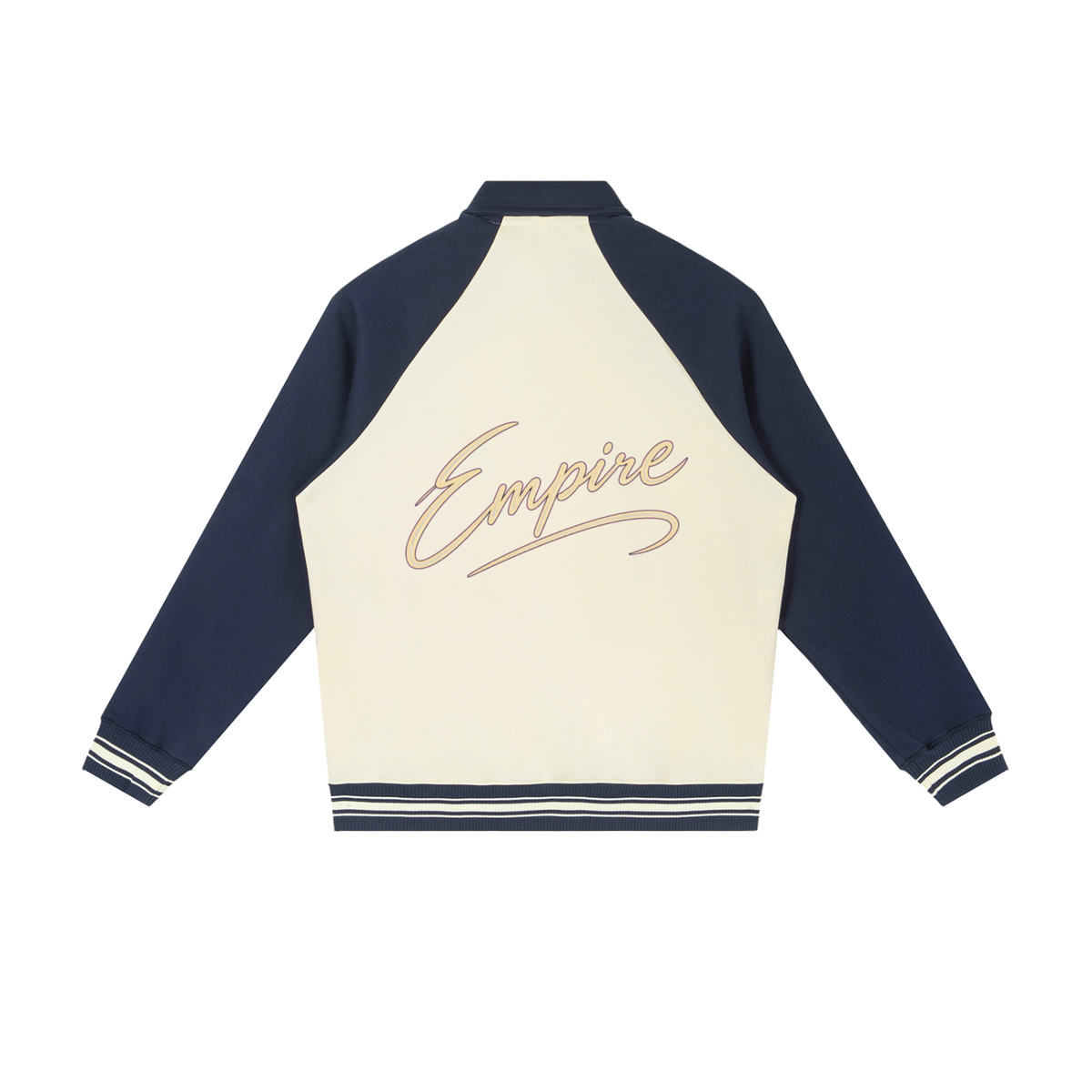 EMPIRE Women's Contrast Raglan Baseball Jacket — Empire Signature
