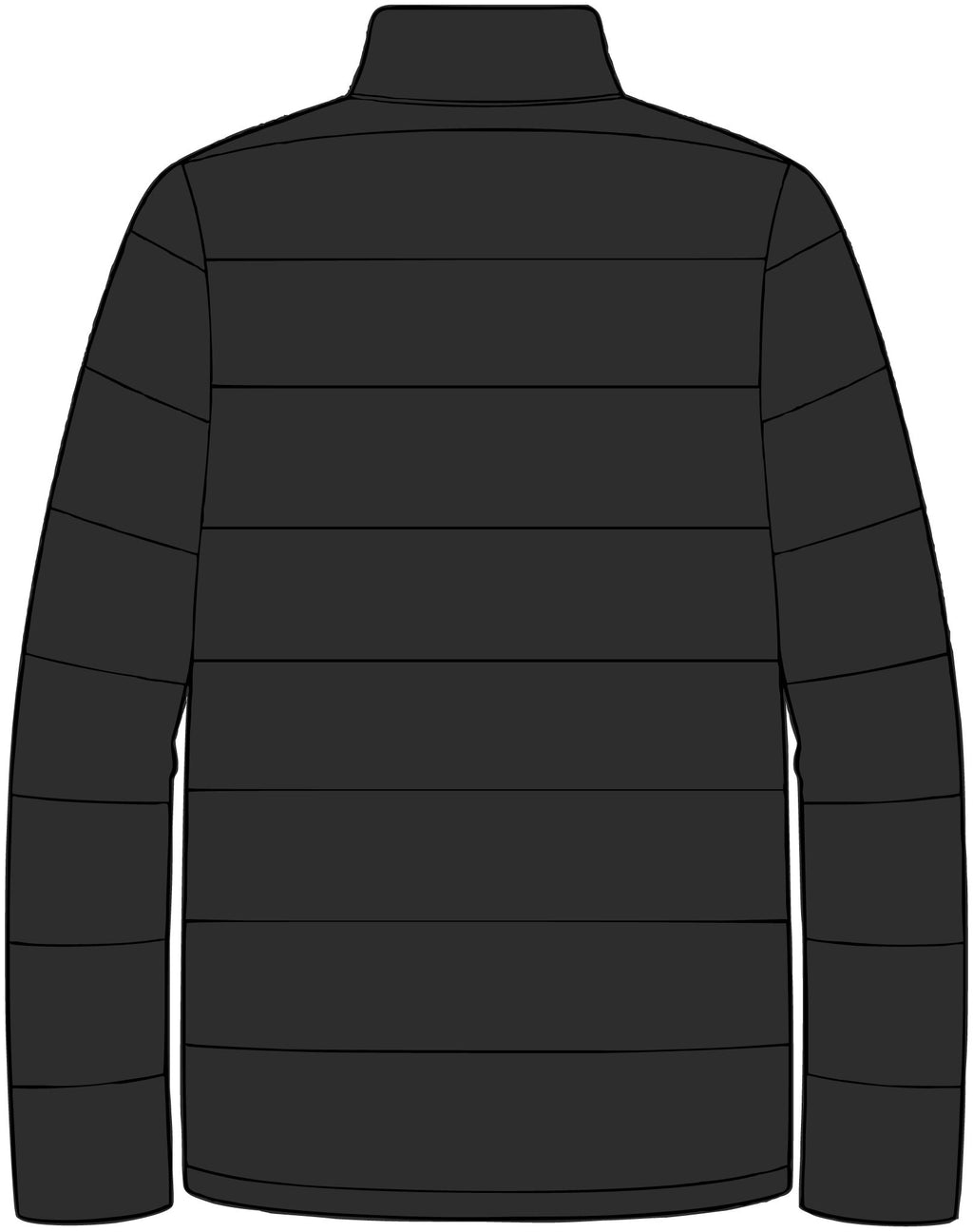 EMPIRE Men's Lightweight Puffer Jacket — Crown Emblem