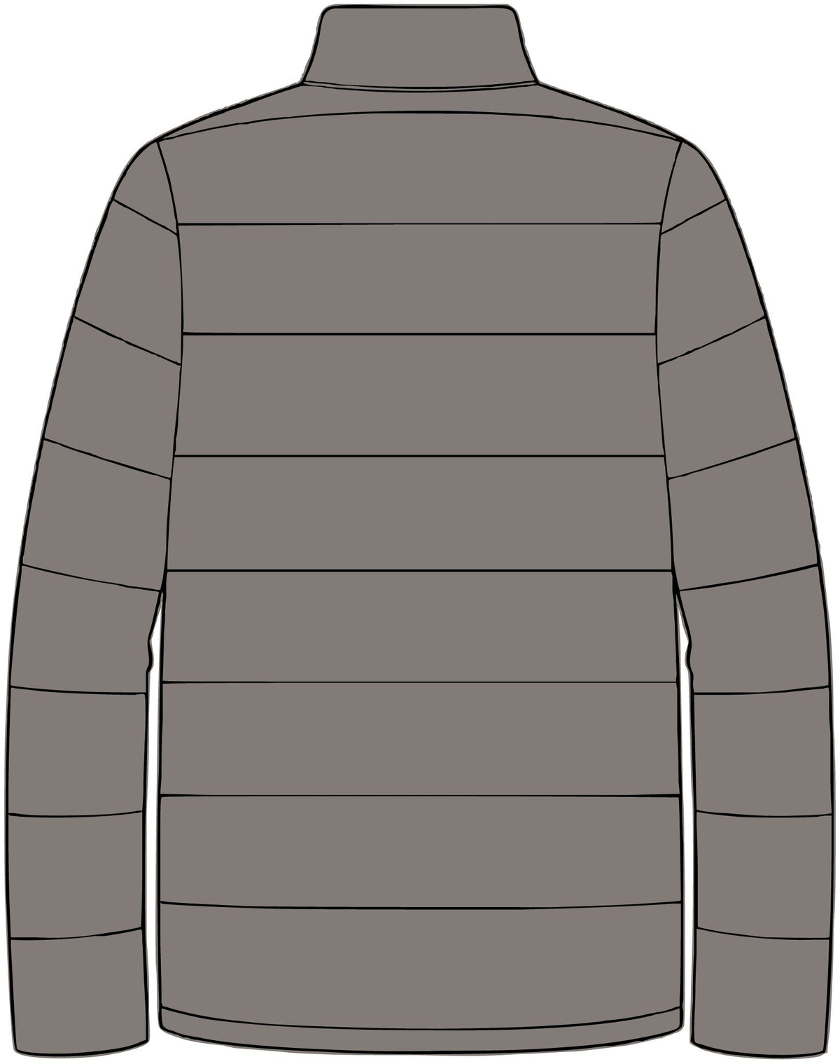 EMPIRE Men's Lightweight Puffer Jacket — Crown Emblem