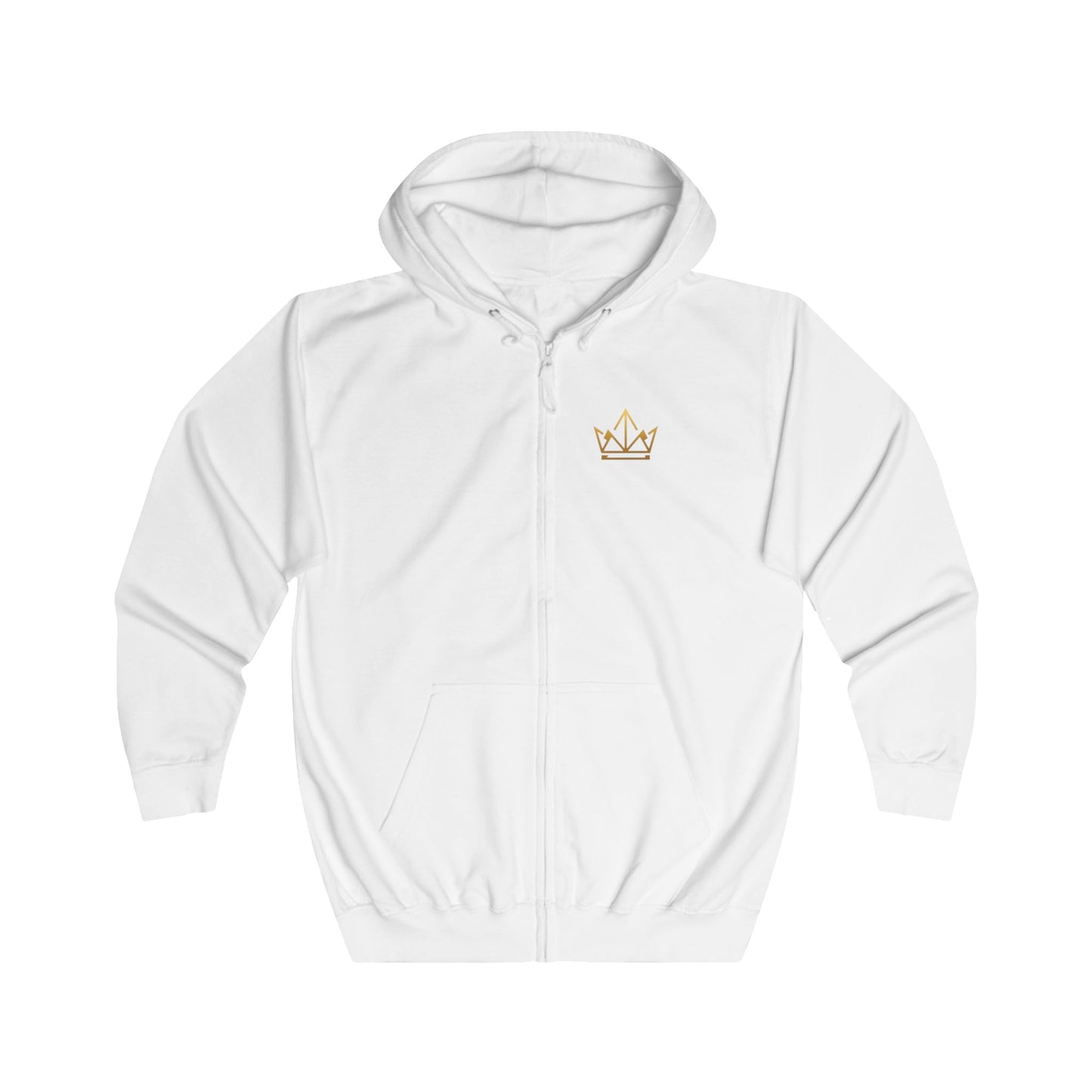 EMPIRE Royal Arms Full Zip Hoodie — Premium Men's Luxury Streetwear