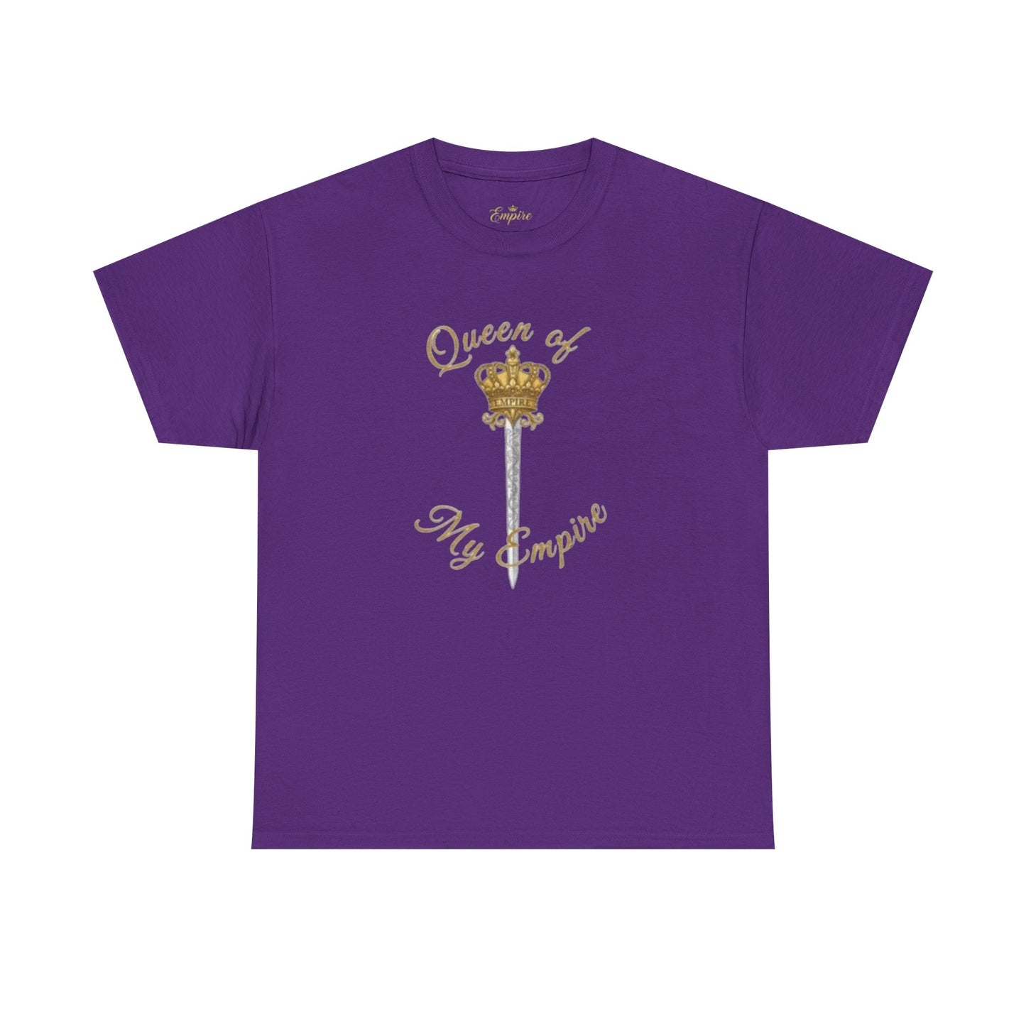 EMPIRE Skull Crown Heavy Cotton Tee — Bold Women's Streetwear