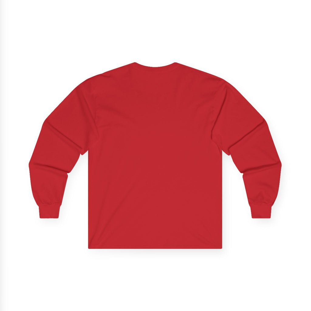 EMPIRE Long Sleeve Tee Red — Bold Women's Cotton Shirt