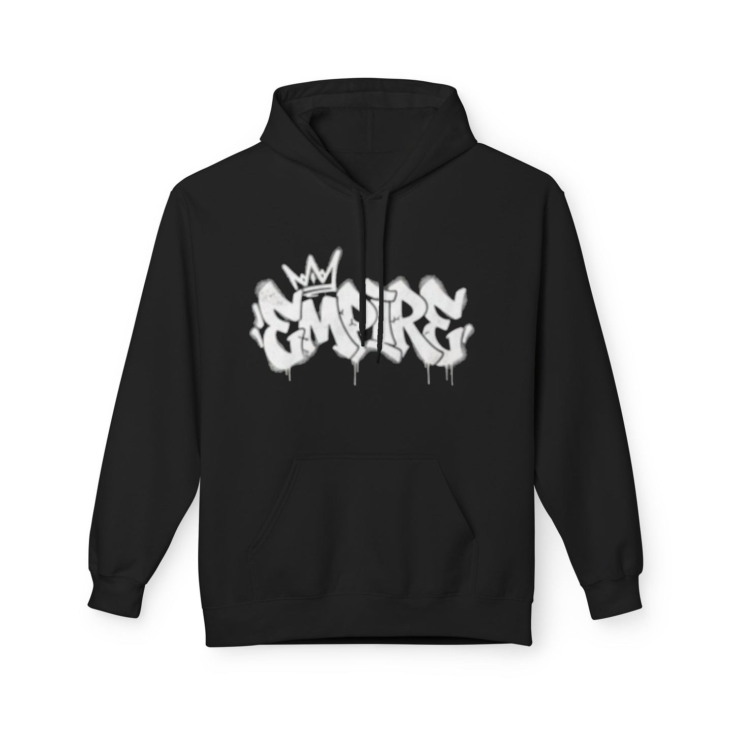 EMPIRE Graffiti Circle Full Zip Hoodie — Bold Men's Urban Streetwear