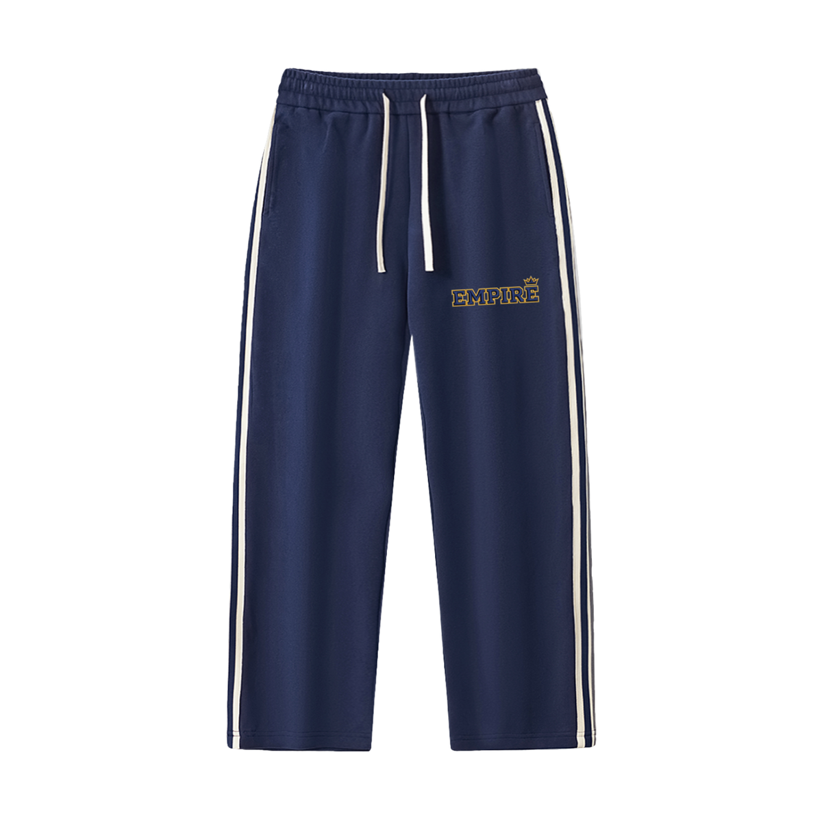 EMPIRE Contrast Side-Stripe Pants — Teamline Structure