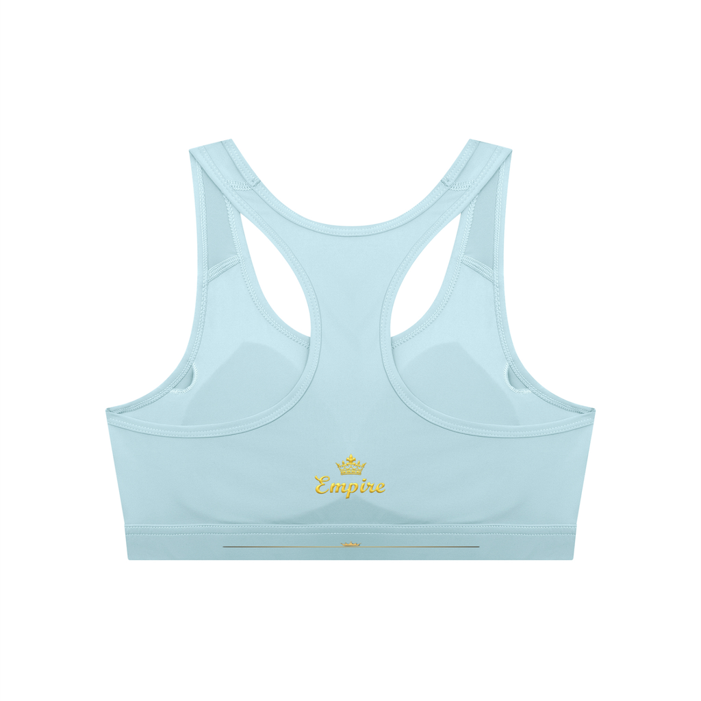 EMPIRE Cropped Sports Bra — Premium Women's Activewear