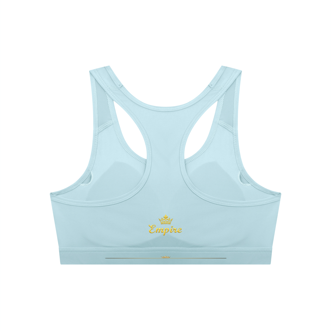 EMPIRE Cropped Sports Bra — Premium Women's Activewear