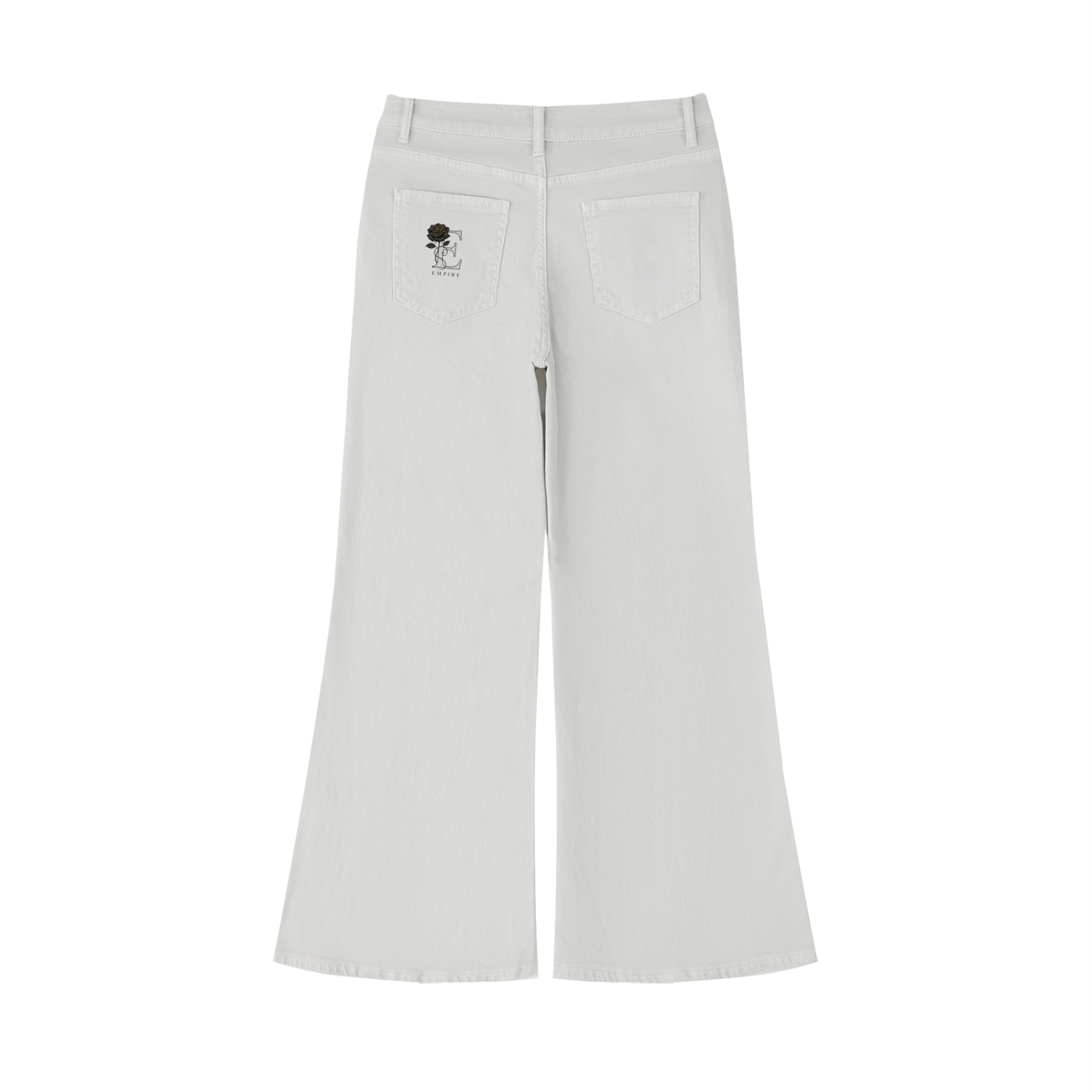 EMPIRE Vintage Wash Flared Leg Jeans — Effortless Silhouette