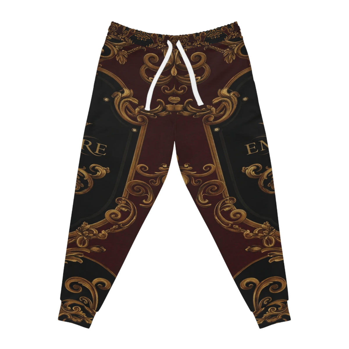 EMPIRE Men's Athletic Joggers — Baroque Ornament