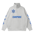 EMPIRE Women's Quarter-Zip Drop-Shoulder Sweatshirt — Empire Givre