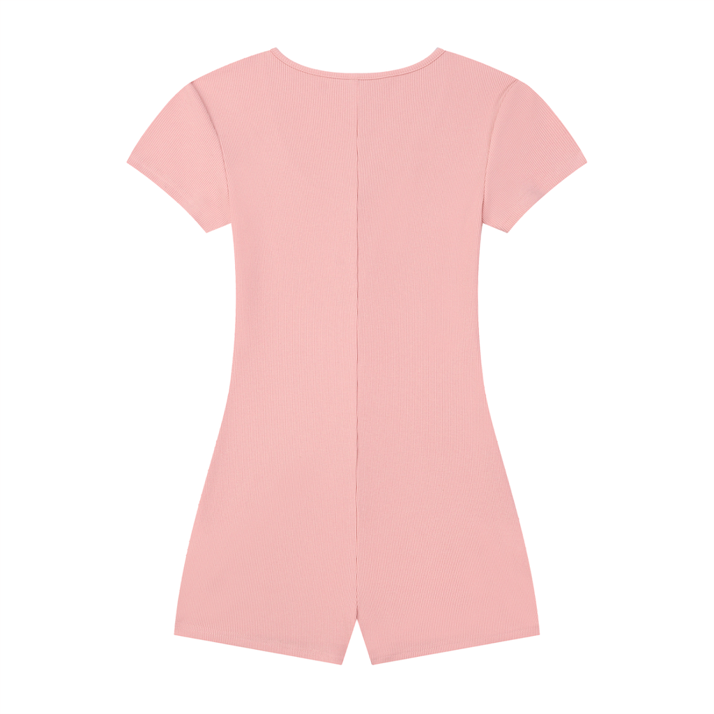 EMPIRE Cape Tie-Waist Romper — Draped Authority