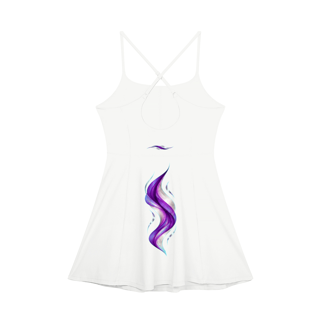 EMPIRE Women's Paneled A-Line Dress — Prism Tide