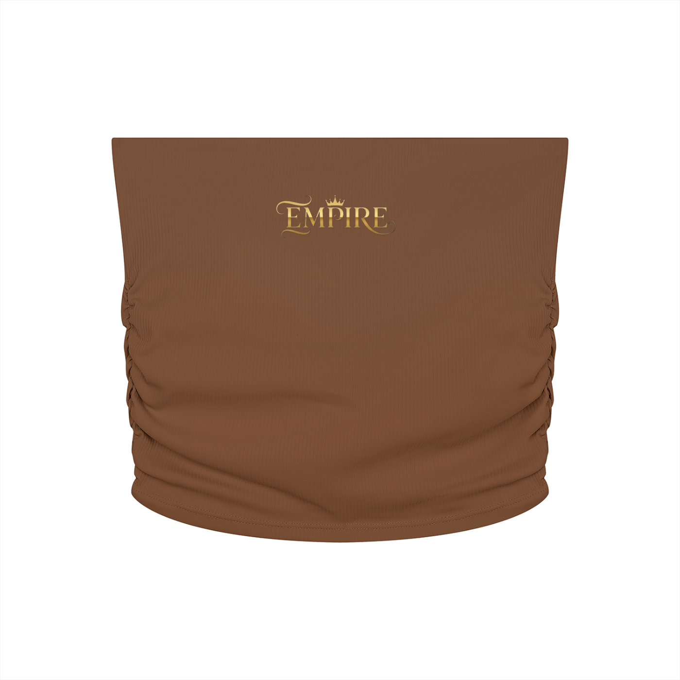 EMPIRE Ruched Crop Top — Performance Redefined