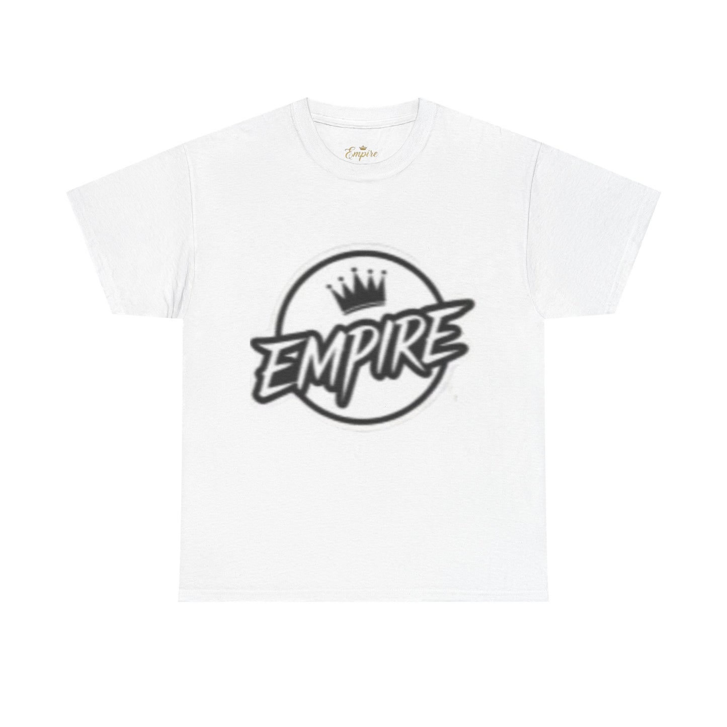 EMPIRE Crown Heavy Cotton Tee — Premium Men's T-Shirt