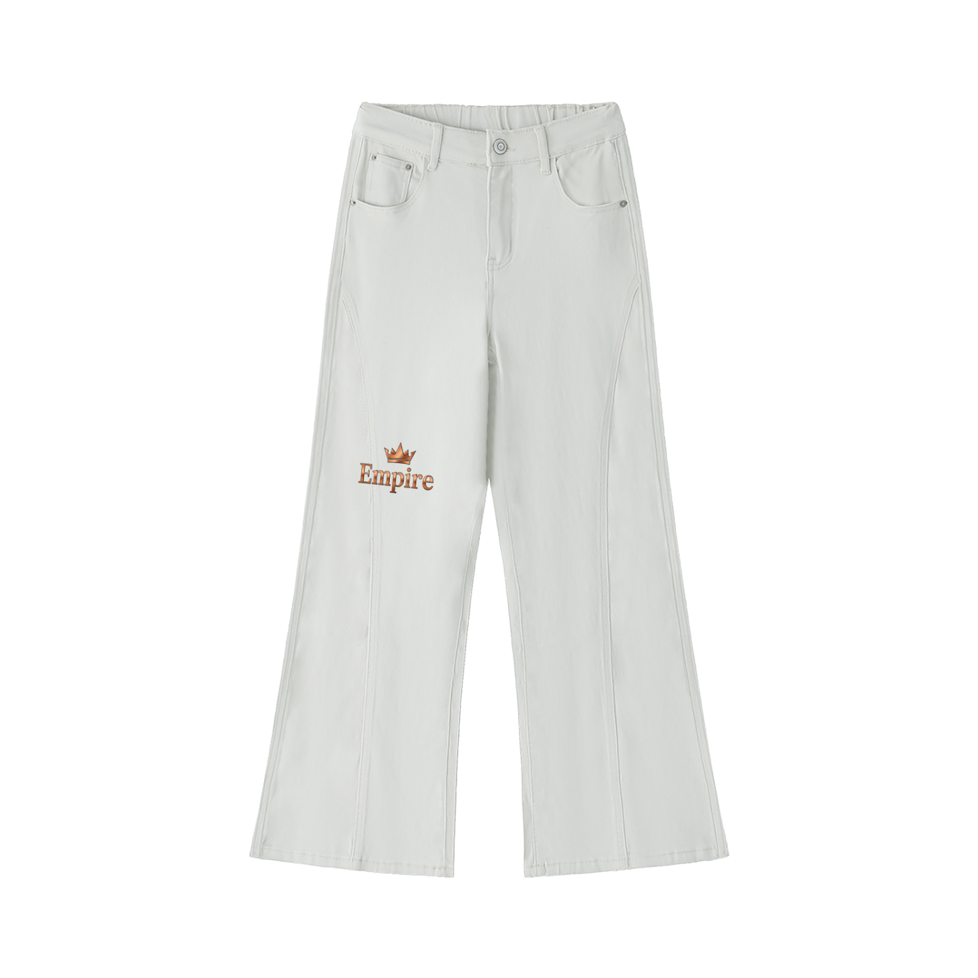 EMPIRE Flared Leg Jeans — Curve Authority