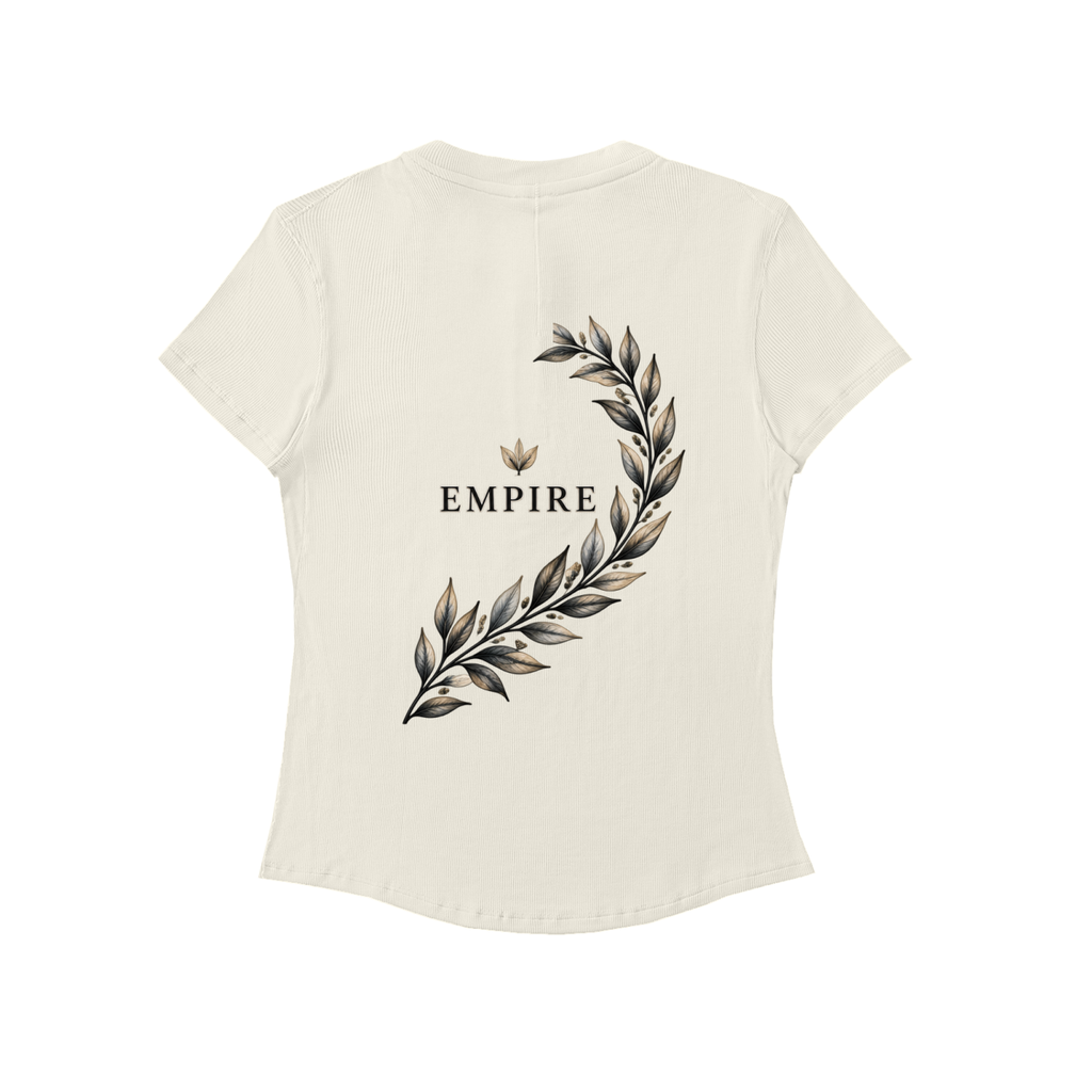 EMPIRE Women's Fitted Henley Shirt — Imperial Laurel