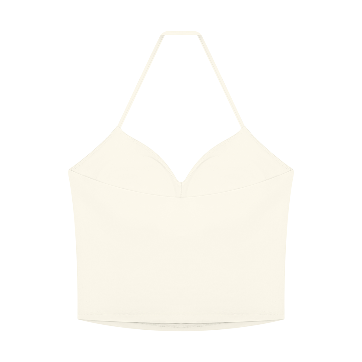 EMPIRE Women's Ruched Halter Crop Top — Empire Ornamental Arrow
