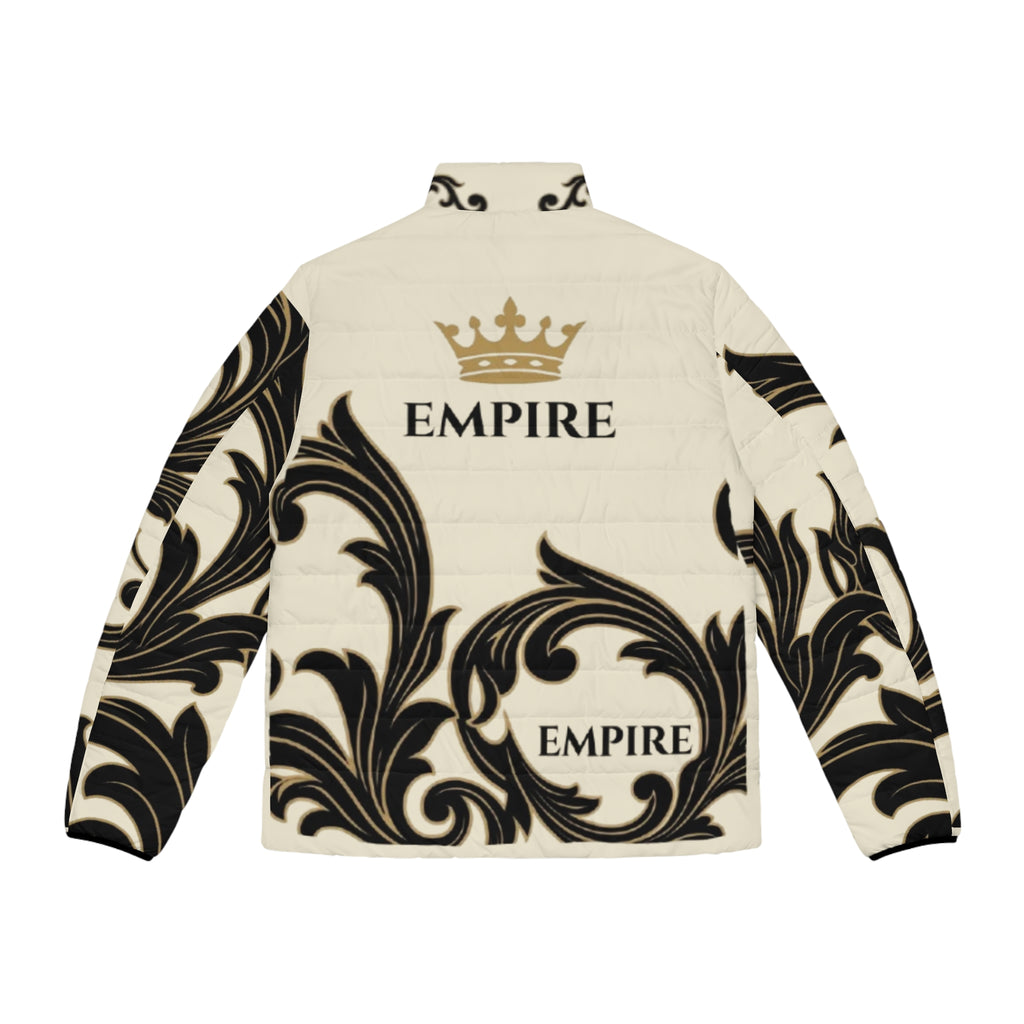 EMPIRE Men's Stand-Collar Puffer Jacket — Empire Arabesque