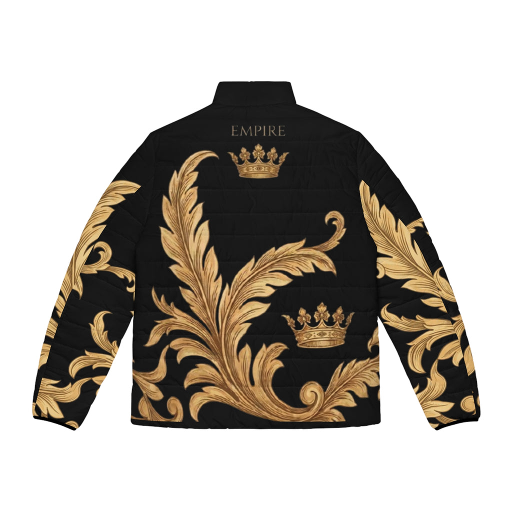 EMPIRE Men's Stand-Collar Puffer Jacket — Empire Plumes Imperial