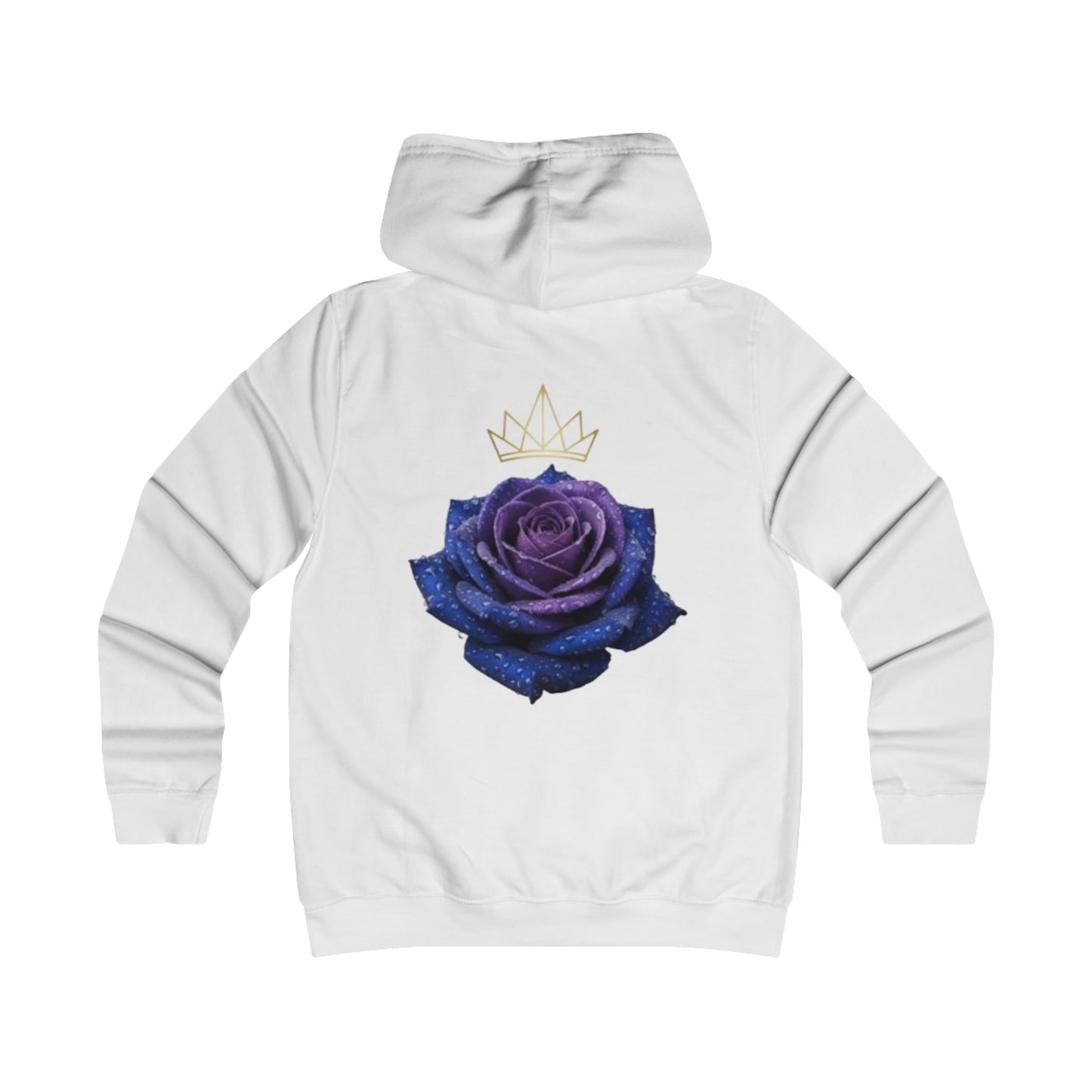 EMPIRE Crown Rose Hoodie — Elegant Women's Premium Hoodie