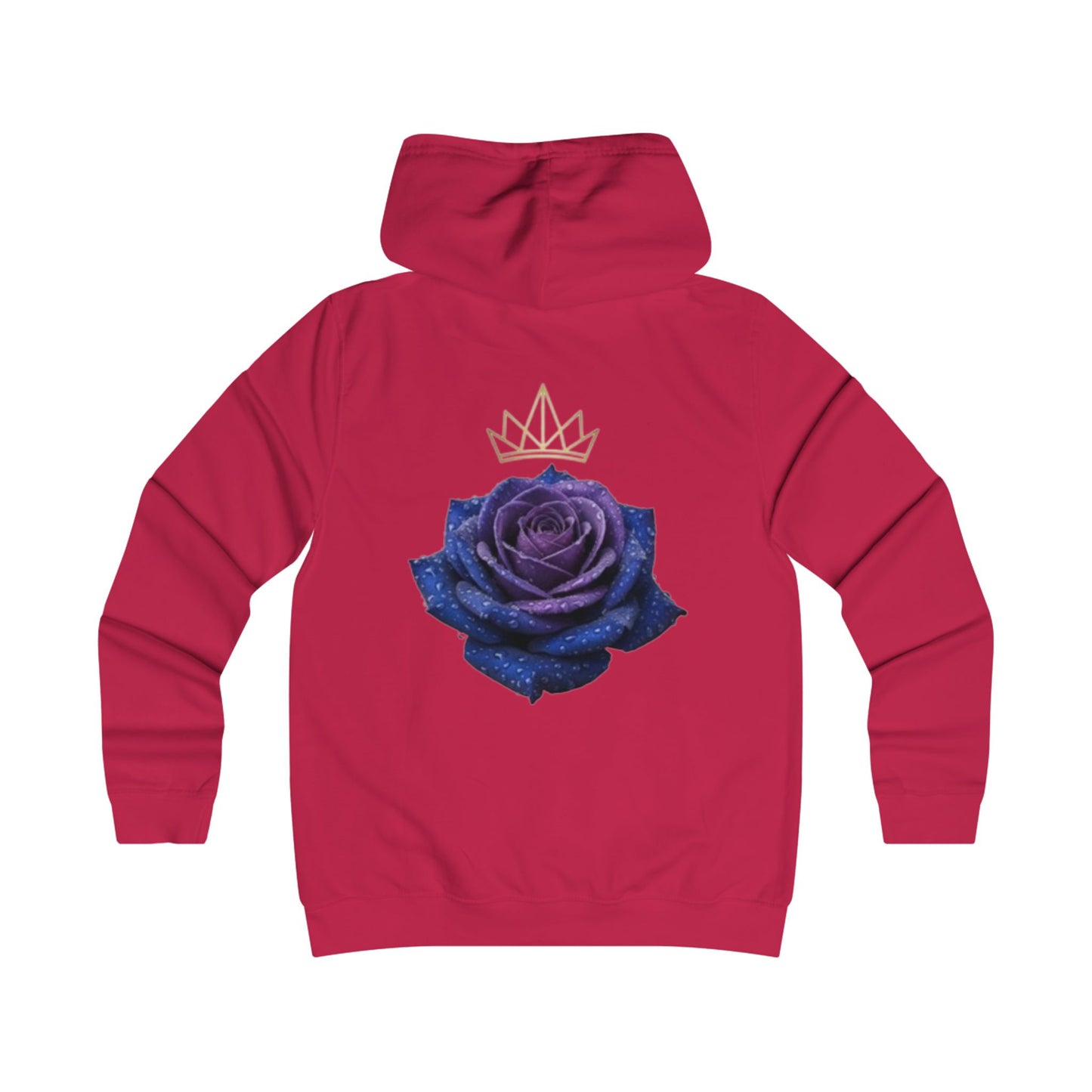 EMPIRE Crown Rose Hoodie — Elegant Women's Premium Hoodie