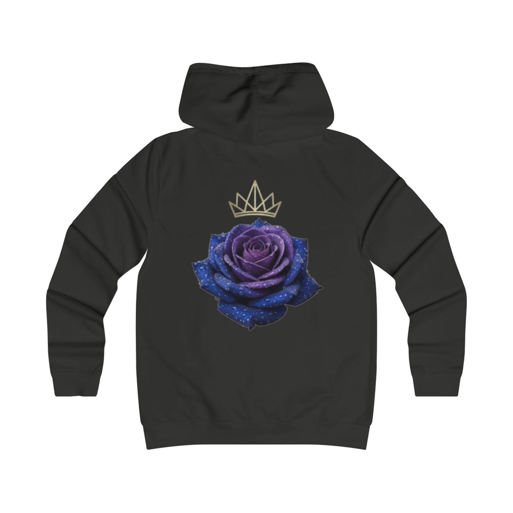 EMPIRE Crown Rose Hoodie — Elegant Women's Premium Hoodie