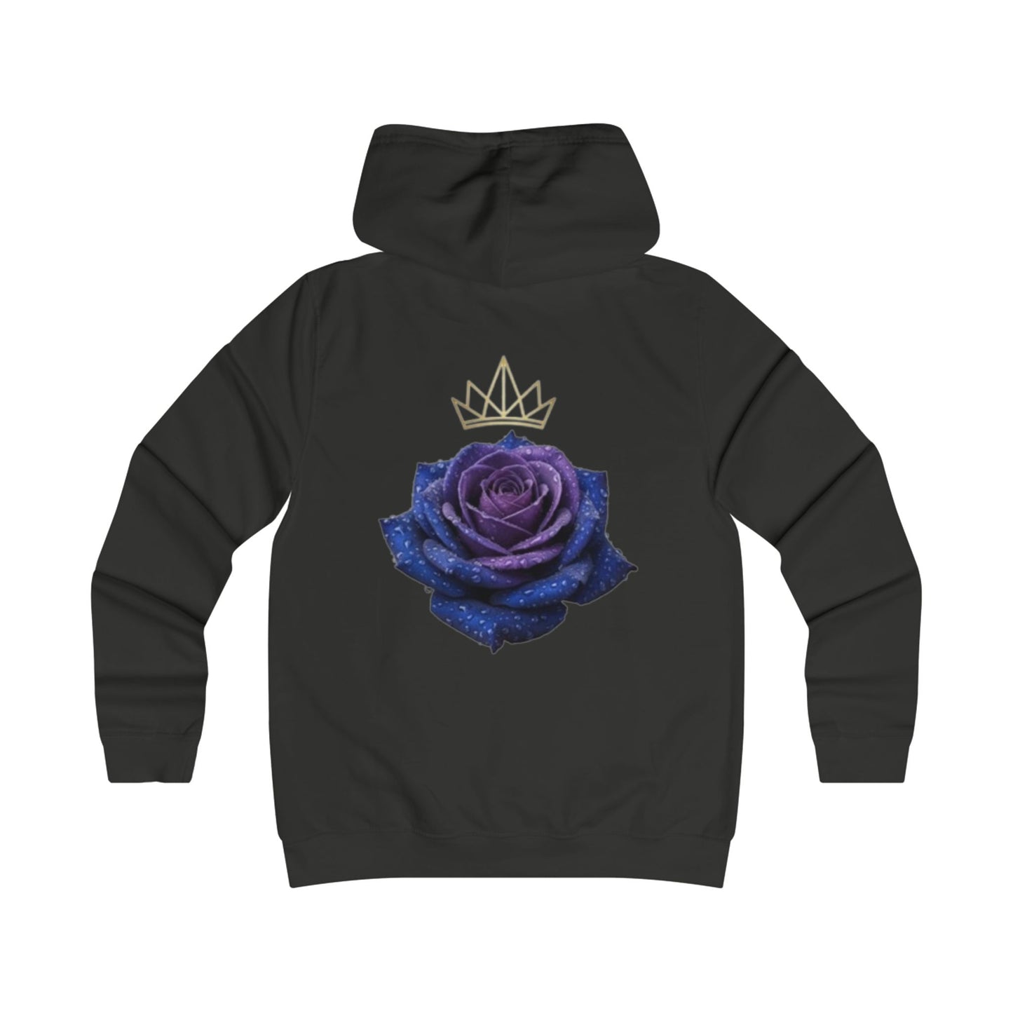 EMPIRE Crown Rose Hoodie — Elegant Women's Premium Hoodie