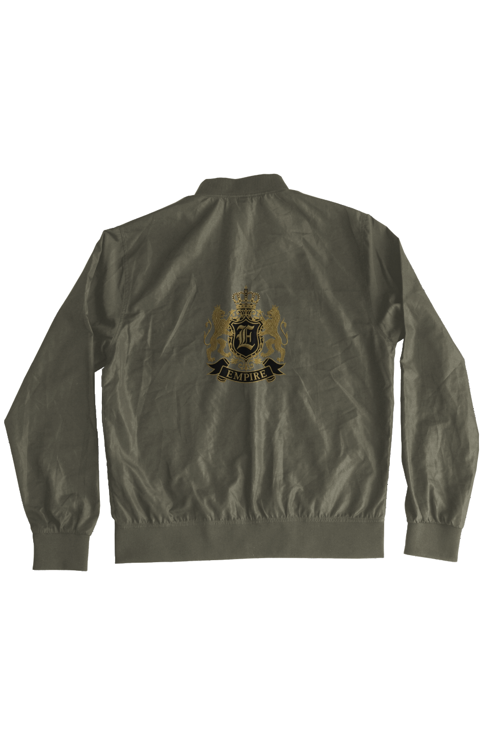 Men embroyderi Lightweight Bomber Jacket