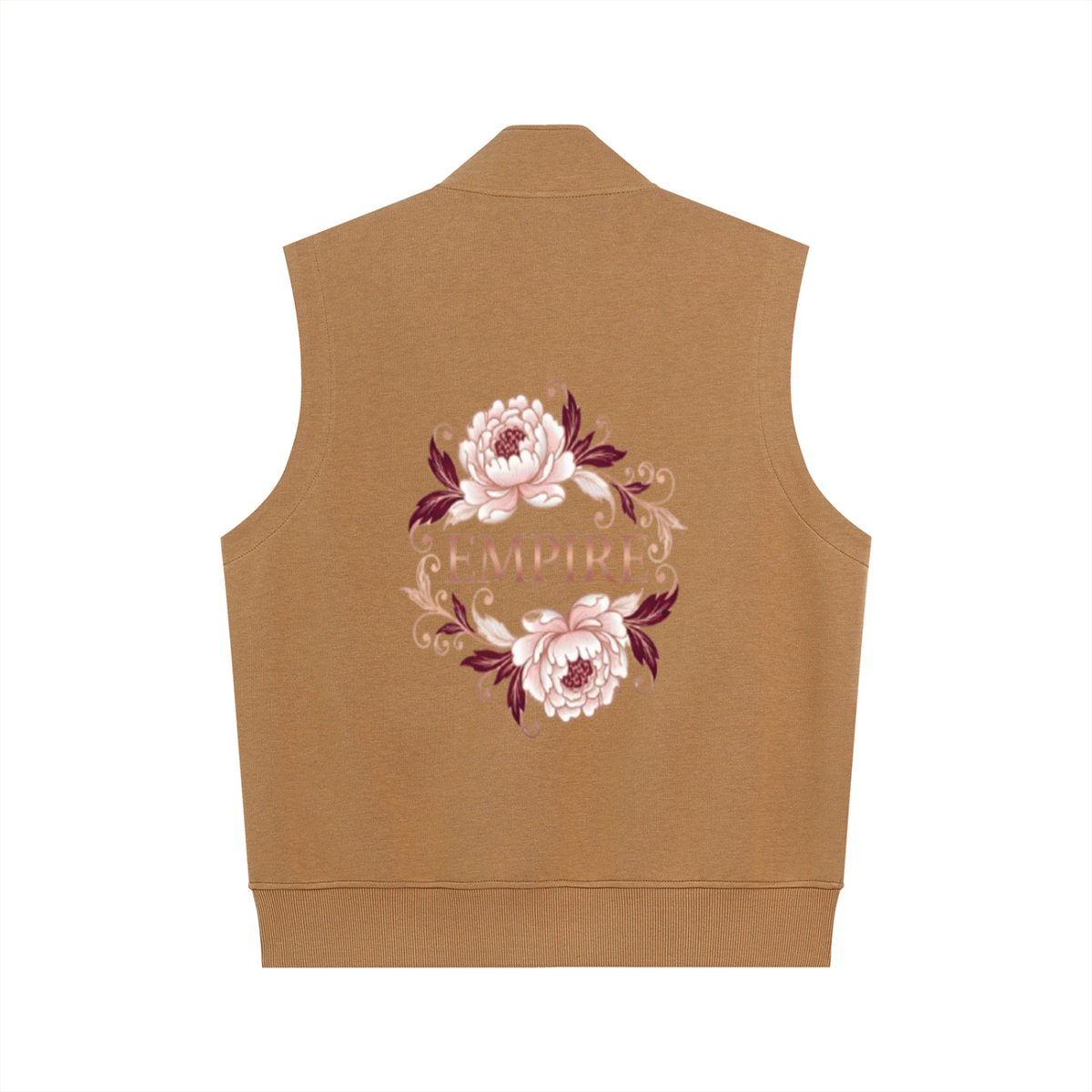 EMPIRE Women's Heavyweight Full-Zip Vest — Peony Frame