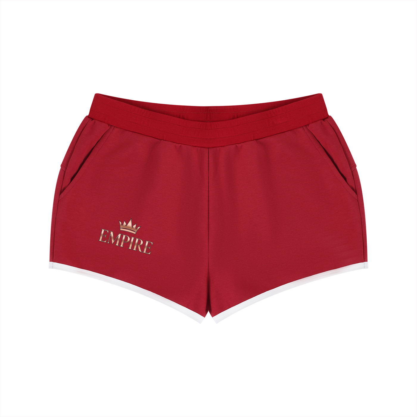 EMPIRE Retro Contrast Binding Shorts — Vintage Edge