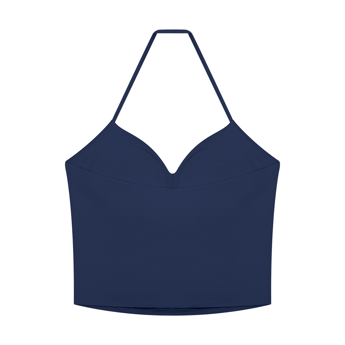 EMPIRE Women's Ruched Halter Crop Top — Empire Ornamental Arrow