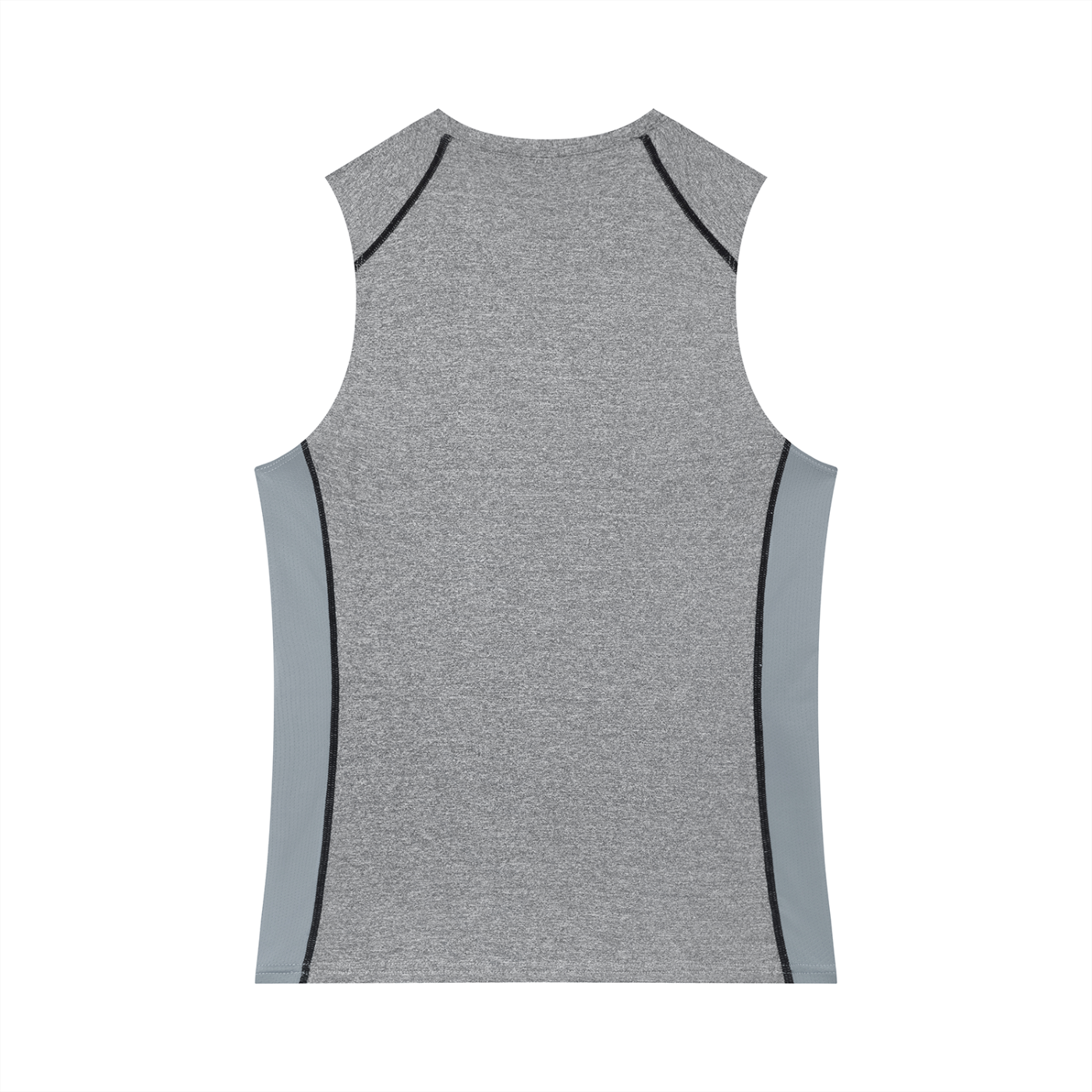 EMPIRE Slim-Fit Topstitch Tank Top — Clean Lines
