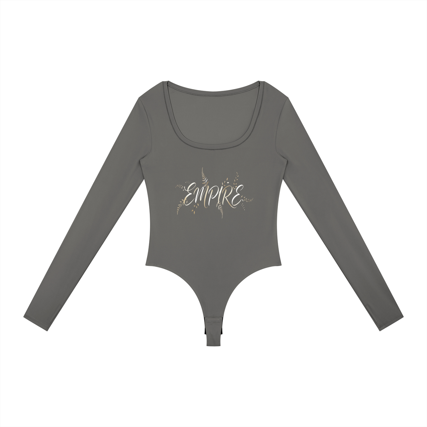 EMPIRE Long Sleeve Yoga Bodysuit — Sculpted Precision