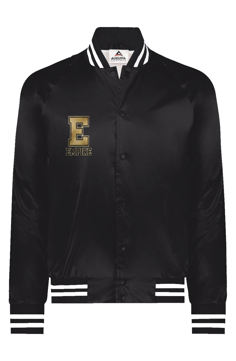 Satin Baseball Varsity Jacket