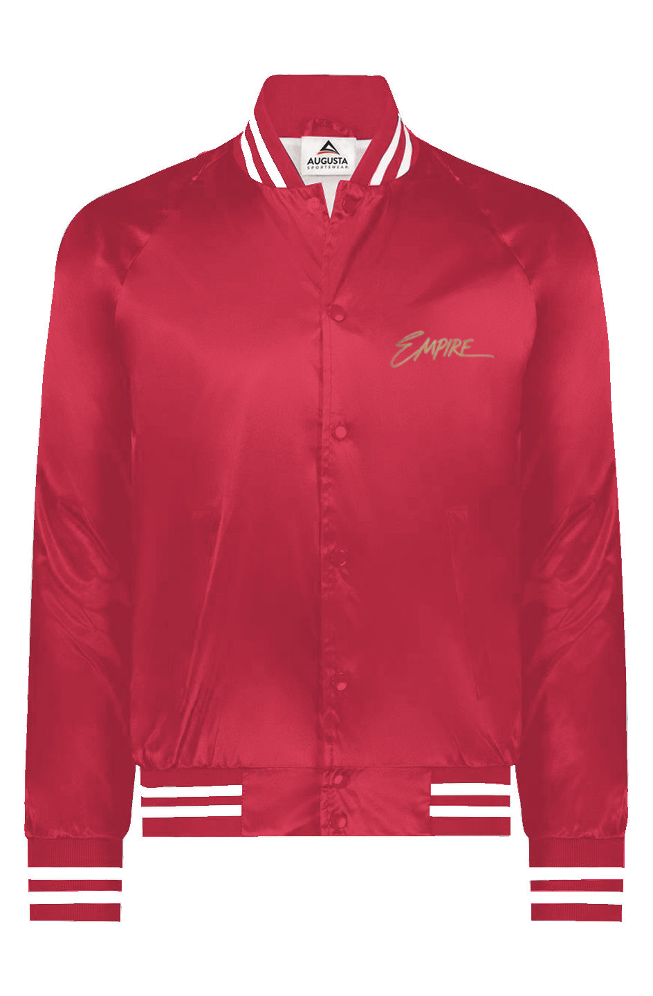 Satin Baseball Varsity Jacket