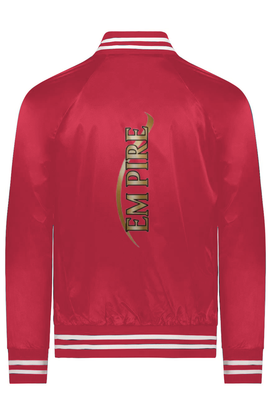 Satin Baseball Varsity Jacket