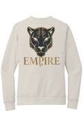 Womens French Terry Bomber panthera gold