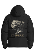 Hooded Puffer Jacket women aphrodite shadow