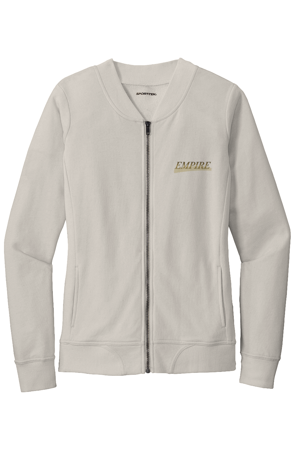 Womens French Terry Bomber nocturn bloom