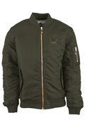 Unisex Bomber Jacket rose glitter