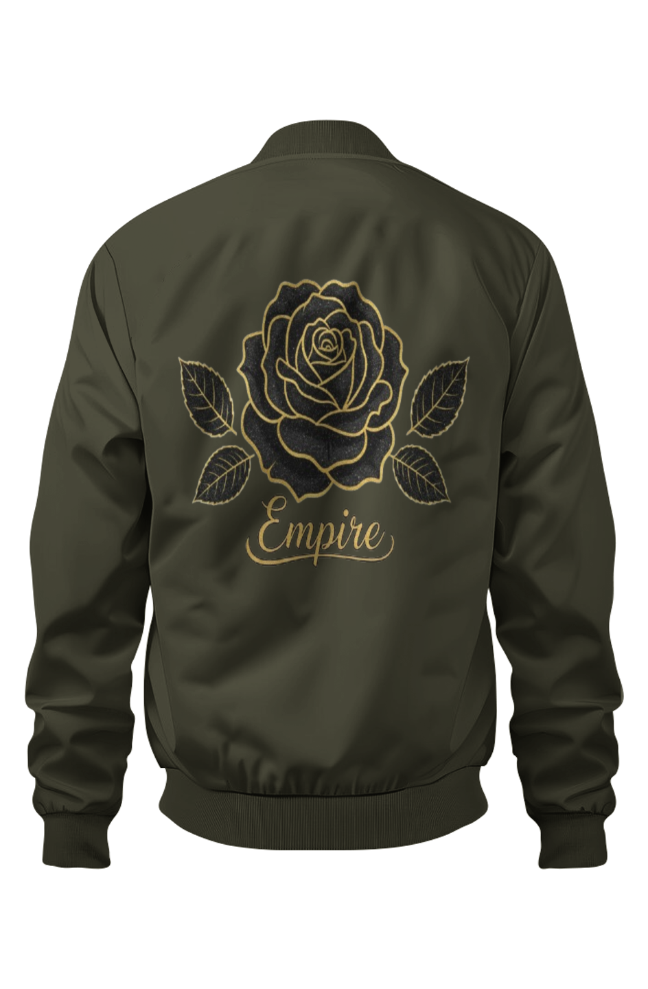 Unisex Bomber Jacket rose glitter
