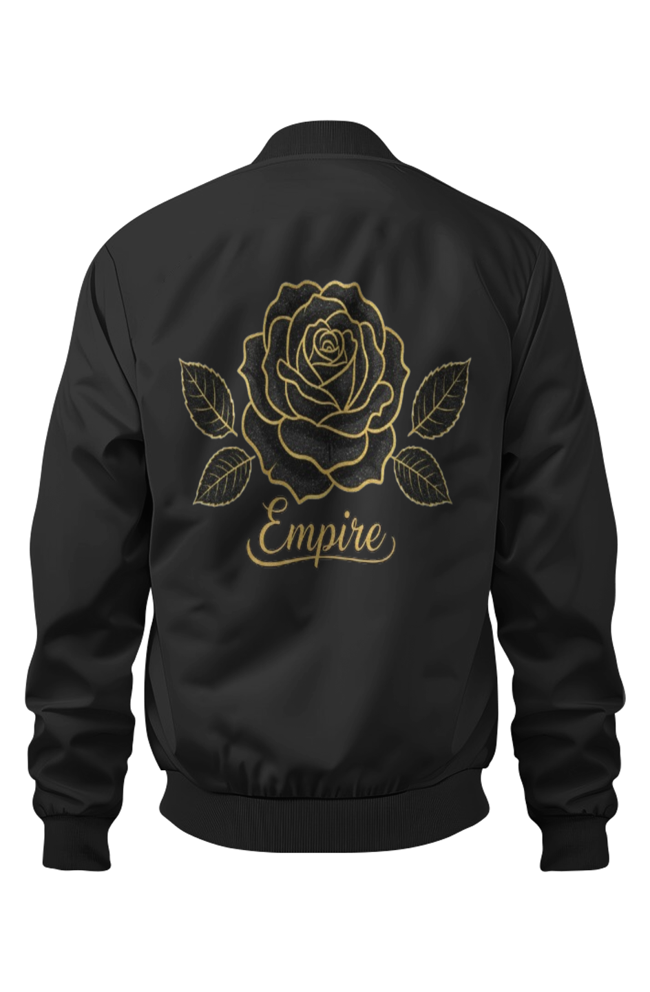 Unisex Bomber Jacket rose glitter