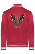 Satin Baseball Varsity Jacket seraph armor