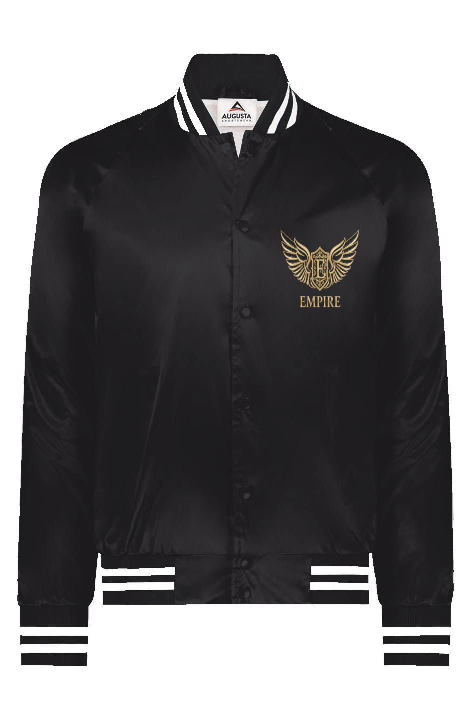Satin Baseball Varsity Jacket seraph armor