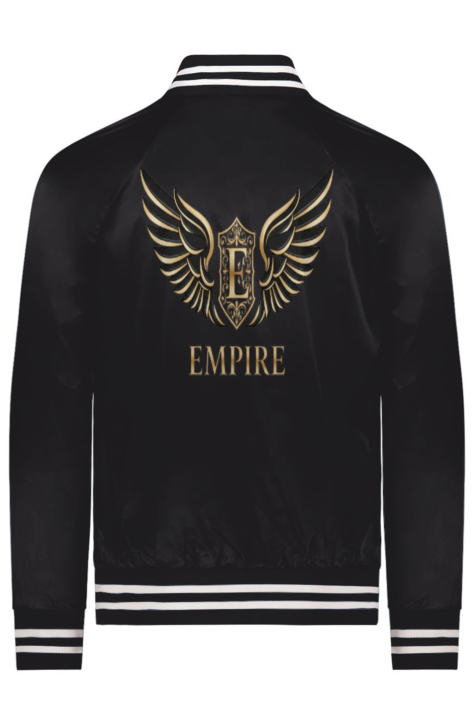 Satin Baseball Varsity Jacket seraph armor