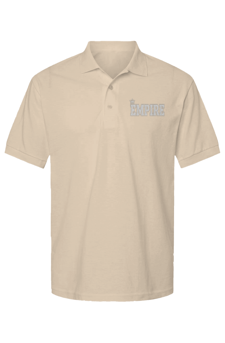 Mens DryBlend Jersey Polo Empire crown embroidery