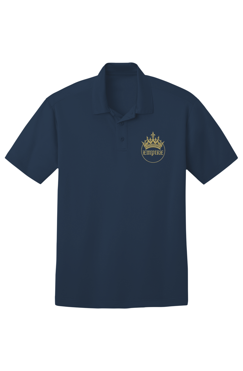 Mens Silk Touch Polo gothic royal embroidery