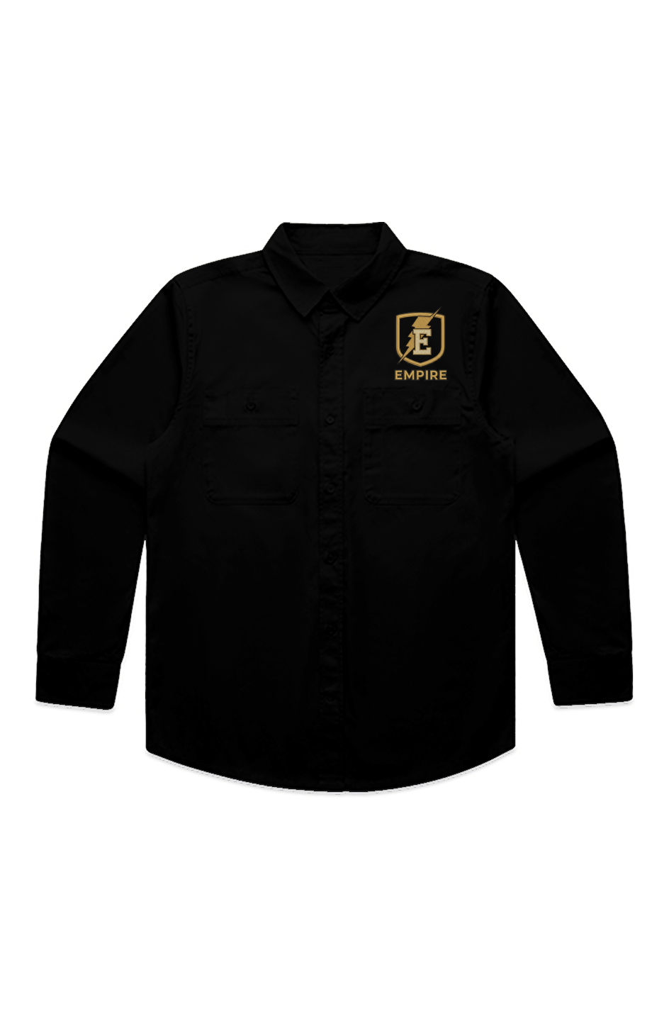 MENS WORK SHIRT Obsidian Strike embroidery