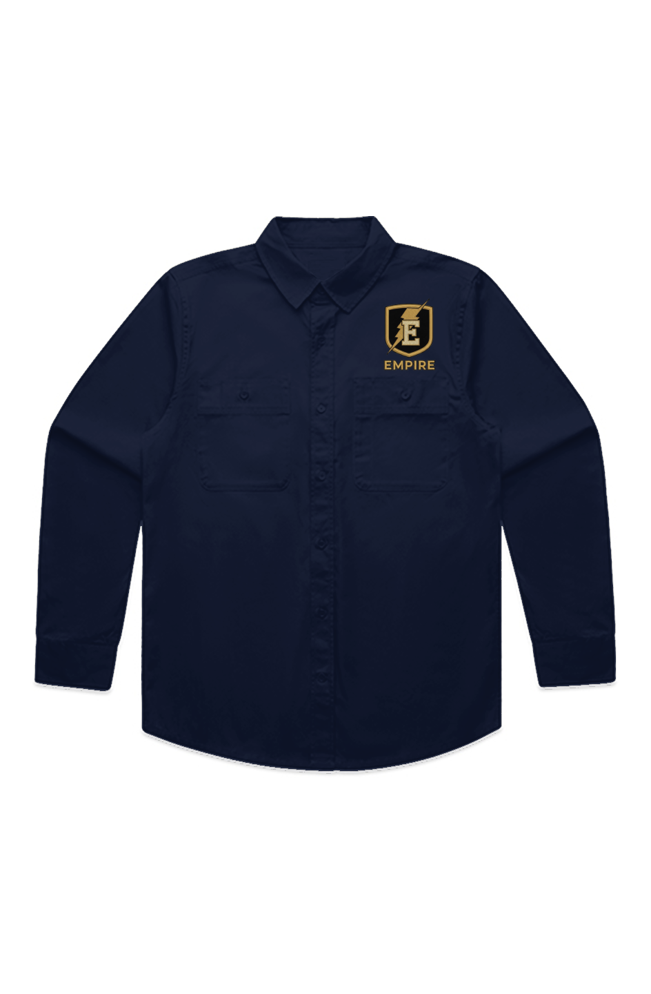 MENS WORK SHIRT Obsidian Strike embroidery