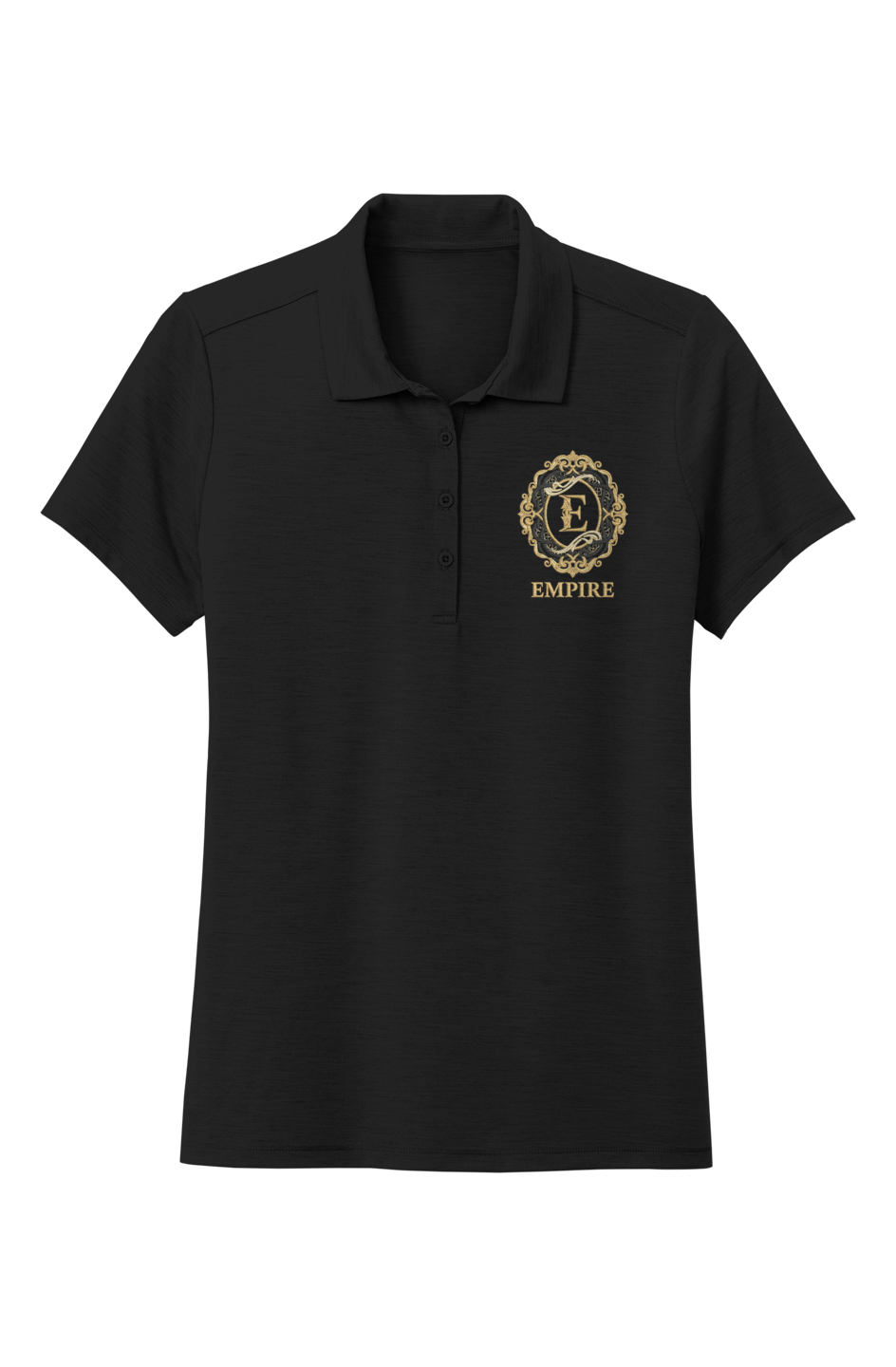 Womens Versa Polo Aurelia Medallion embroidery